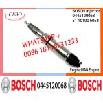 BOSCH 0445120068 51101006058 Neutral Fuel Injector Assembly 0445120068 51101006058 For MAN for sale