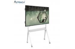 China 75 Inch Smart Interactive Panel 350nits Flat Panel Touch ISO9001 supplier