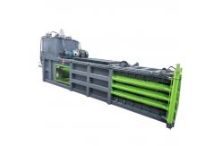 China Hydraulic Carton Compress Baler Machine Paper Waste Plastic Pet Baling Press Machine supplier