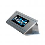 Rugged Steel Enclosure Desktop Kiosk Vandal Proof IR Touchscreen 15 - 19
