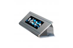 China Rugged Steel Enclosure Desktop Kiosk Vandal Proof IR Touchscreen 15 - 19 supplier