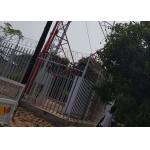 86um 90M Angle Telecom Steel Tower Angular 3 Leg Pole Electricity for sale