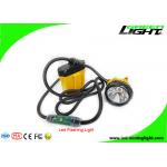 IP68 Waterproof LED Miners Cap Lamp 25000Lux 348lum Underground Mining Headlamps for sale