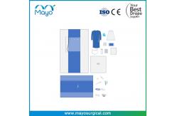 China Customized Complex Surgical Cerebral Angiography Pack With Drape 4 Hole supplier