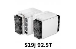 China OEM ODM Antminer S19j 92.5T 3250 Watt SHA256 Asic Miner supplier