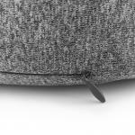 grey Ergonomic High Density Memory Foam Pillow For Pressure Relief