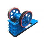 Two Jaw Plates Stone Jaw Crusher Machine For Building Materials for sale