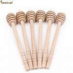 Wooden Honey Stick Honey Splash Bar With Long Handle Wood Honey Dipper Stick for sale