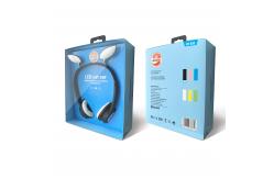 China Cat Wireless Headphone LED V5.0 8hrs Bluetooth Headphones  For Kids Education supplier