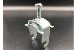 China Custom Size Galvanized Steel Strut Single-line Cable Clamps supplier