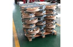 China Transmission Line Tool Single Bundle Conductor Stringing Pulley Block supplier