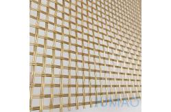 China Stainless Steel Architectural Wire Mesh Facade Cladding Panels Room Dividers supplier