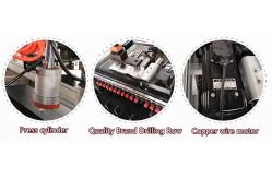 China Woodworking Deep Hole Boring Machine 2800r/Min Spindles Speed supplier