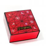 UV Varnish Foldable 350gsm Recycled Paper Gift Boxes for sale
