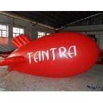 Inflatable advertising blimp / inflatable giant helium airplane / flying red blimp for sale