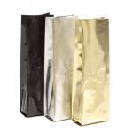 Glossy Finish Bottom Gusset Coffee Packaging Bags With Zipper / Valve for sale