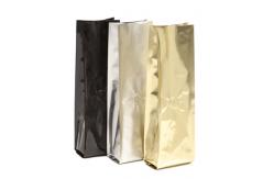 China Glossy Finish Bottom Gusset Coffee Packaging Bags With Zipper / Valve supplier