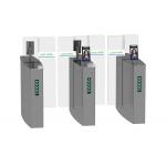 DC24V BLDC Sliding Turnstile Gate Full Height Anti Pinch For Business Center for sale