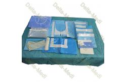 China Reinforced SBPP PE Hip Disposable Surgical Drape With Dislocation Bags supplier