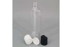 China 6.76oz 200ml Transparent PET Plastic Mouthwash Disinfectant Bottle supplier