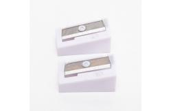 China Manual Non Removable Screw Safe Pencil Sharpener Single Hole supplier