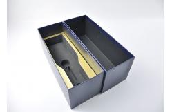 China Handcrafted Cardboard Wine Box With EVA Insert 1200g Thick Cardboard Material supplier