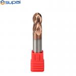 0.2 - 20mm Diameter Ball Nose End Mill Cutter For Profile Milling High Hardness for sale