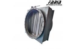 China Stainless Steel Damper Valve Optimize Flow Control With Efficiently Designed supplier