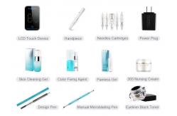 China Permanent Makeup Kit With Tattoo Machine Pigment Needles And Accessories supplier