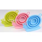New Promotional Silicone Tea Infuser/Snail Shape Silicone Tea Strainer Tea Bag Holder for sale