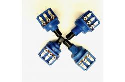 China Carbon Film 16mm Rotary Switch Potentiometer Dimmer Switch B500K 10A supplier