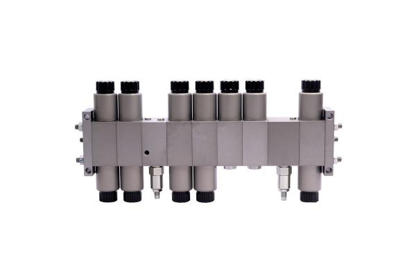 Proportional Hydraulic Solenoid Manifold Modular solenoid Manifold Flow Valve