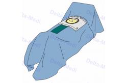 China Sterile Surgical C Section Drape With Fenestration Obsterics Gynecology Drape Pack supplier