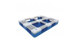 China PE Composite Blue Plastic Pallet 1.2x1m Stackable Plastic Pallet supplier