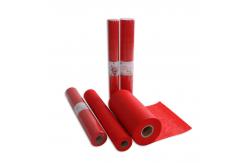 China Plain / Embossed Spunbond PP Nonwoven Fabric For Flower Wrapping Material supplier