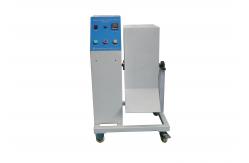 China 500mm Height With 5rpm Speed Test Machine 3mm Steel Tumbling Single Barrel supplier