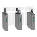 Stainless Steel 304 Facial Recognition Sliding Turnstile 100W for sale