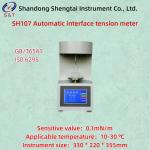Automatic Interface Tension Meter IS0 6295 Platinum Ring Method Range 2-200mN/M for sale
