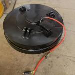 1200mm Round Oval Electromagnetic Chuck Lifting Magnet With Strong Suction
