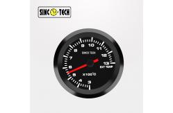 China 638 Sensor White Dash SINCOTECH Exhaust Gas Temperature Gauge supplier