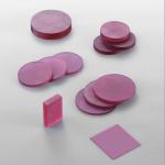 Customized Logo Ruby Doped Doped Sapphire Crystal Laser Al2o3 Single Crystal for sale