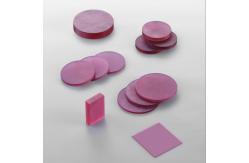 China Customized Logo Ruby Doped Doped Sapphire Crystal Laser Al2o3 Single Crystal supplier