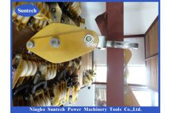 China Nylon Hoisting Lifting Block 3 Ton Cable Pulling Pulley supplier