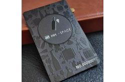 China Embossing Printing Matte PVC Magnetic Stripe Contact IC RFID Cards Embossed Business Cards supplier