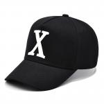 Embroidered Logo Six-Panel Baseball Cap with Constructured Front Panel for sale