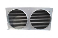 China RoHS SUS Freon Air Cooled Refrigerant Condensers Axial Fan supplier