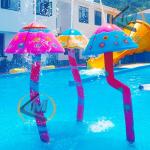 Small Mushroom Water Spray 2.5m for Kids Outdoor Interactive Amusement Park for sale