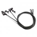 4 Digital Adjustable Security Cable Lock Combination Notebook Anti theft Lock