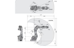 China Difference Between Enter And Select Button Yaskawa BX165N Arm Robot Industrial supplier
