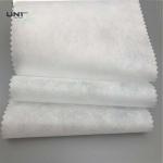 PVA Material Embroidery Backing Fabric Non Woven Fabric Rolls 30gsm Weight for sale